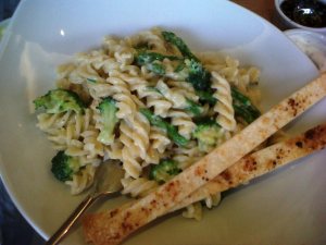 Broccoli and Asparagus Pasta